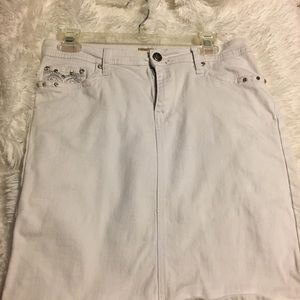 🌼SALE🌼White Jean Skirt